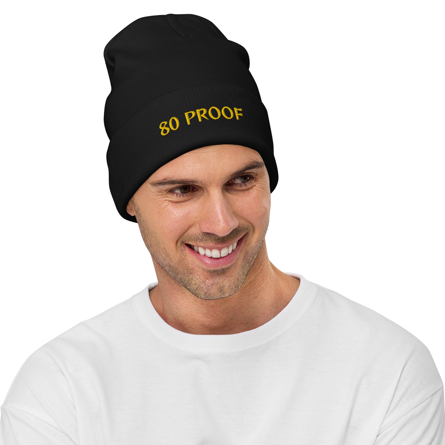 80 PROOF Embroidied Beanie