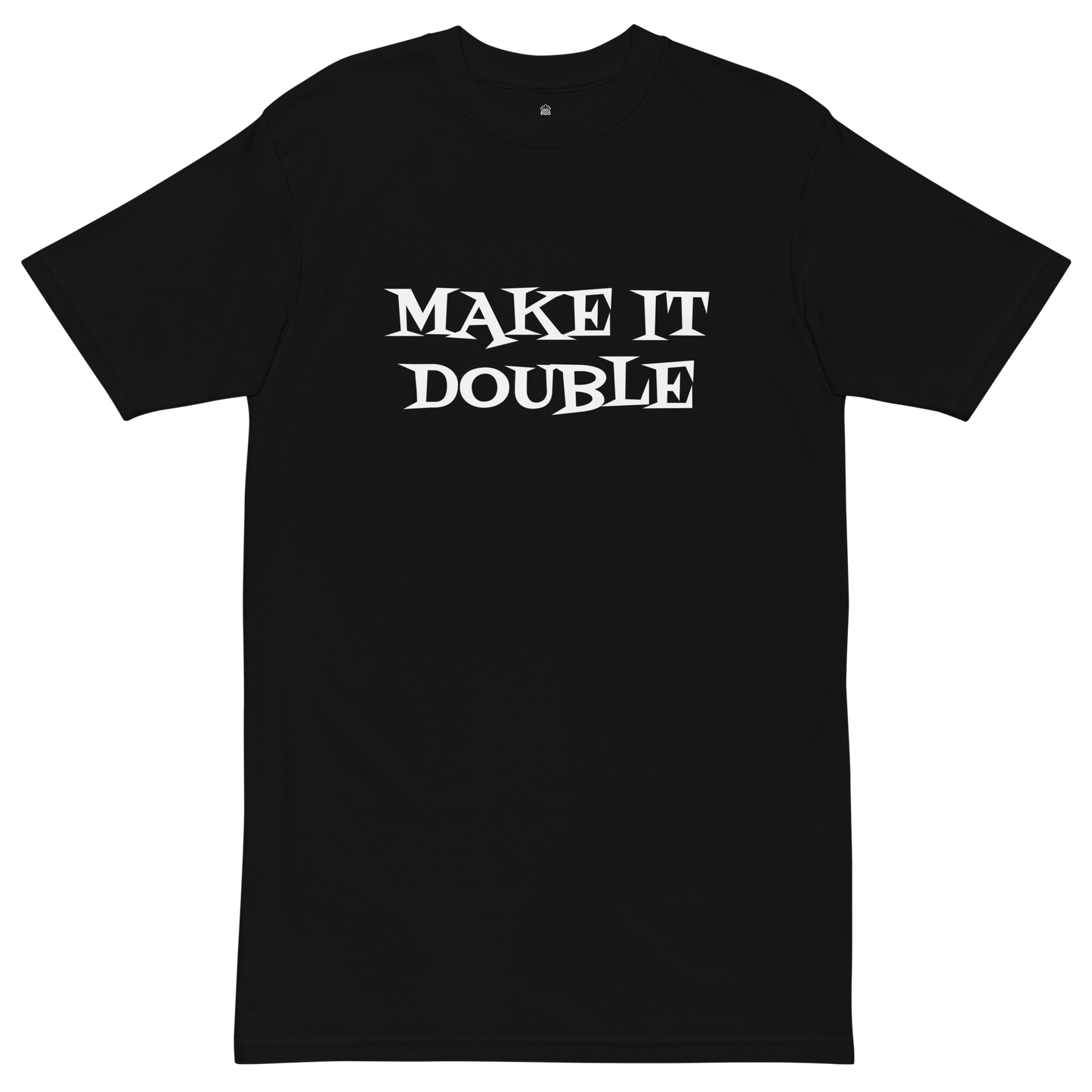MAKE IT DOUBLE Men’s premium heavyweight tee
