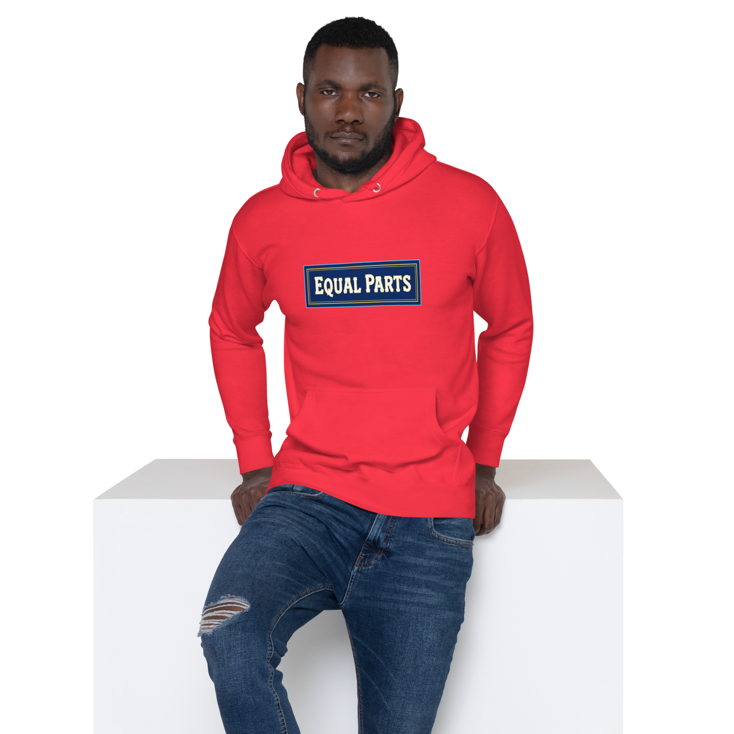 EQUALT PARTS Red Hoodie