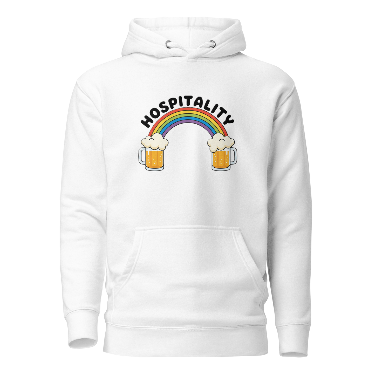 HOSPITALITY white hoodie