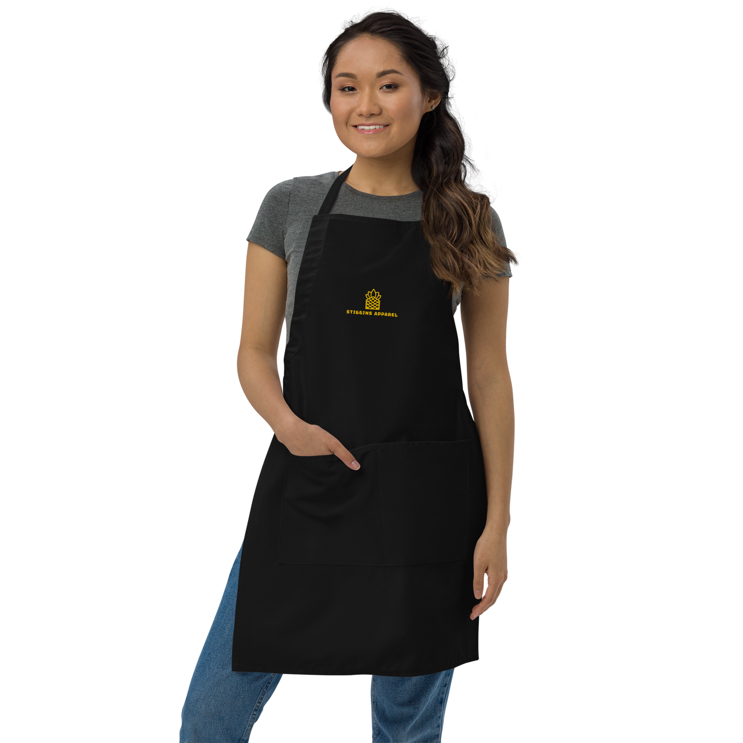 STIGGINS APPAREL Embroidered Apron