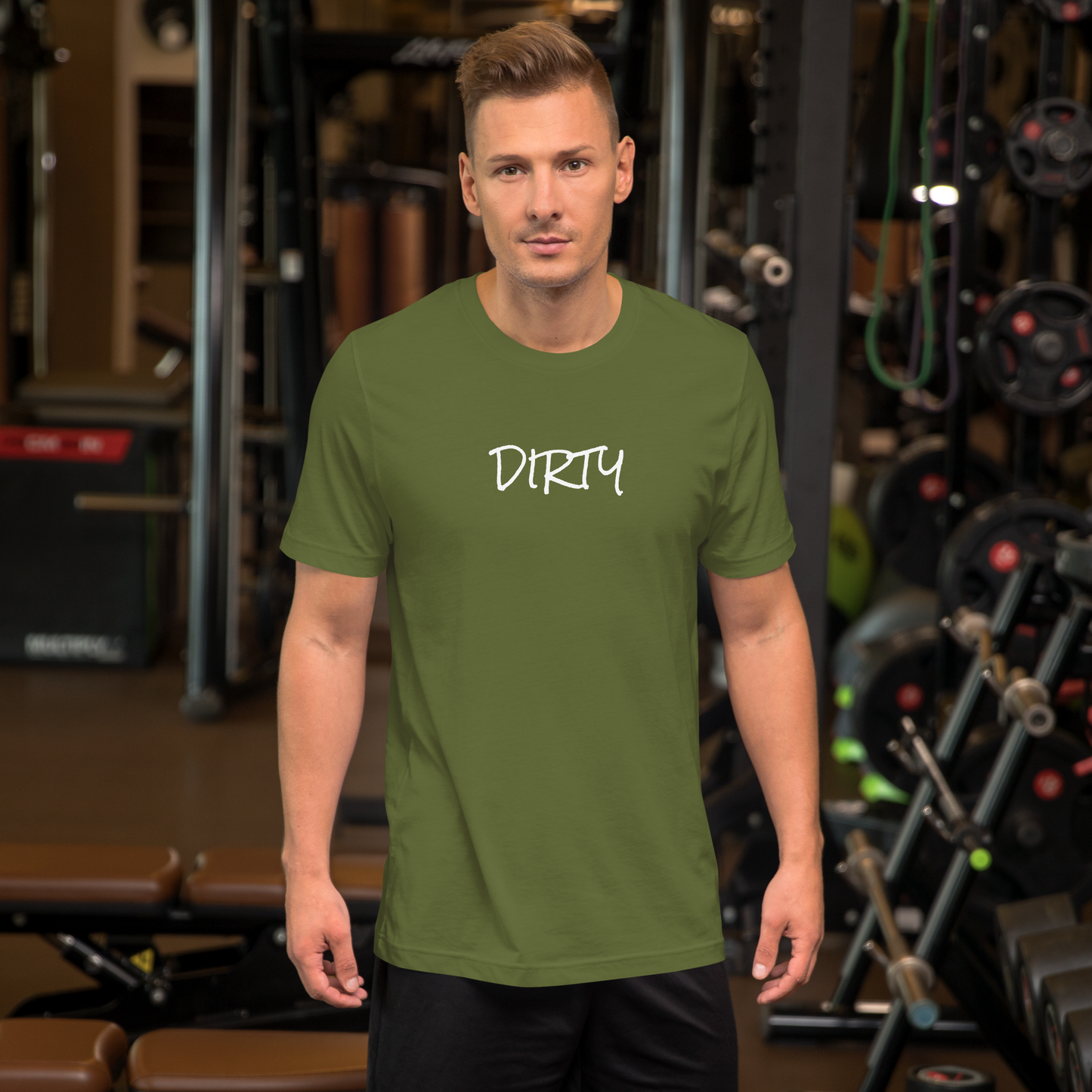 DIRTY Olive Unisex T-shirt
